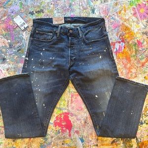 RALPH LAUREN Varick Slim Straight Jeans 30x30 NWT